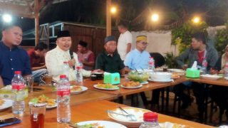 BUPATI BANGGAI IR. H. AMIRUDIN. TAMOREKA, MM SILAHTURAHMI BERSAMA WARTAWAN BANGGAI