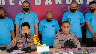 Polres Banggai Amankan Hampir Setengah Kilogram Narkotika Jenis Sabu Dari 26 Tersangka