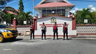 Polres Banggai Siapkan Personil KeamananJelang Tahap Penetapan Anggota DPRD Kabupaten Banggai Terpilih