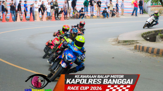 Kejuaraan Balap Motor Kapolres Banggai Cup 2024, Resmi Dibuka