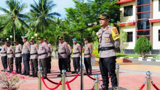 Polres Banggai Siap Amankan Jalannya Pilkada Serentak 2024