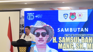 Samsul Bahri Mang Pimpin IMI Kabupaten Banggai Periode 2023-2027