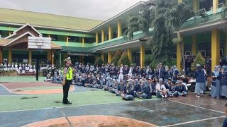 Goes to School, Satlantas Polres Banggai Imbau Pelajar Hindari Kenakalan Remaja