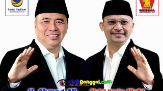 Polres Banggai Amankan Silaturahmi Akbar Bakal Calon Gubernur dan Wakil Gubernur Sulteng H. Ahmad Ali dan Abdul Karim Aljufri.