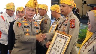 Bagian SDM Polres Banggai Raih Dua Penghargaan Polda Sulteng