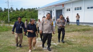 Karo Ops Polda Sulteng Cek Gudang Logistik KPU Banggai