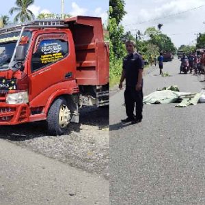 Kecelakaan Maut di Toili, Pengendara Motor Tewas Terlindas Truk
