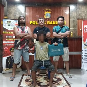 Pelaku Pencurian Mesin Bor dan Tabung Gas di Luwuk Selatan Ditangkap