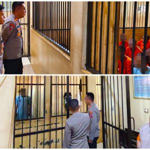 Polres Banggai Perketat Pengawasan Ruang Tahanan, Antisipasi Barang Terlarang dan Jaga Kesehatan Tahanan