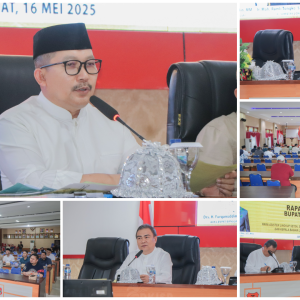 Raker Bersama Pimpiman OPD, Bupati Amirudin Instruksikan Percepatan Serapan Anggaran