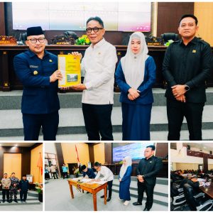 LKPD 2024 Diterima DPRD, Bupati Amirudin Komitmen Tindak Lanjuti Hasil Evaluasi Banggar