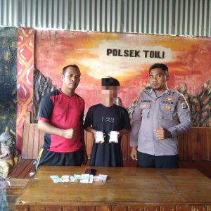 Polsek Toili Bongkar Peredaran Obat Terlarang, 2.000 Butir THD Diamankan