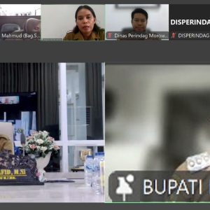 Gubernur Sulteng Gelar Rapat Virtual, Bahas Kuota dan Distribusi LPG