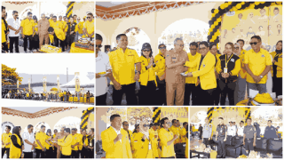 HUT ke-61 Partai Golkar, Beniyanto Tamoreka Ajak Kader Golkar Kawal Pemerintahan Prabowo dan AT-FM