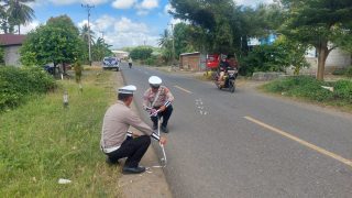 Pelajar Terlibat Kecelakaan di Moilong, Lansia Asal Solan Tewas