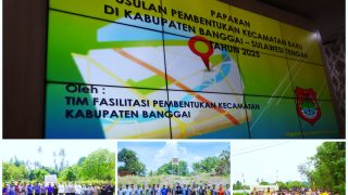 Kemendagri Dorong Percepatan Dokumen, Guna Mempercepat Proses Pemekaran Tiga Calon Kecamatan Di Banggai (Toili Makmur, Teluk Kabetean, dan Nuhon Jaya)