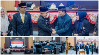 Bupati Banggai Hadiri Pelantikan PAW Anggota DPRD