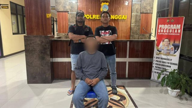 Polisi Tangkap Pria Pelaku Penganiayaan Istri Siri di Tontouan, Luwuk