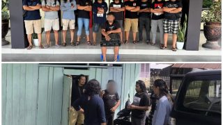 Satreskrim Polres Banggai Amankan Pelaku Penggelapan Sound Sistem