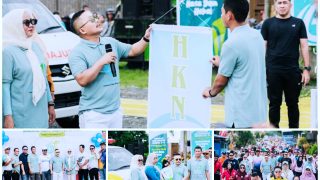 Bupati Banggai Apresiasi HKN ke-61, Serahkan 6 Ambulans ke Puskesmas